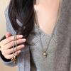 Stylish Mushroom Pendant Necklace Offering Elegant Charm and Comfort for Trendy Women and Nature Admirers Wear