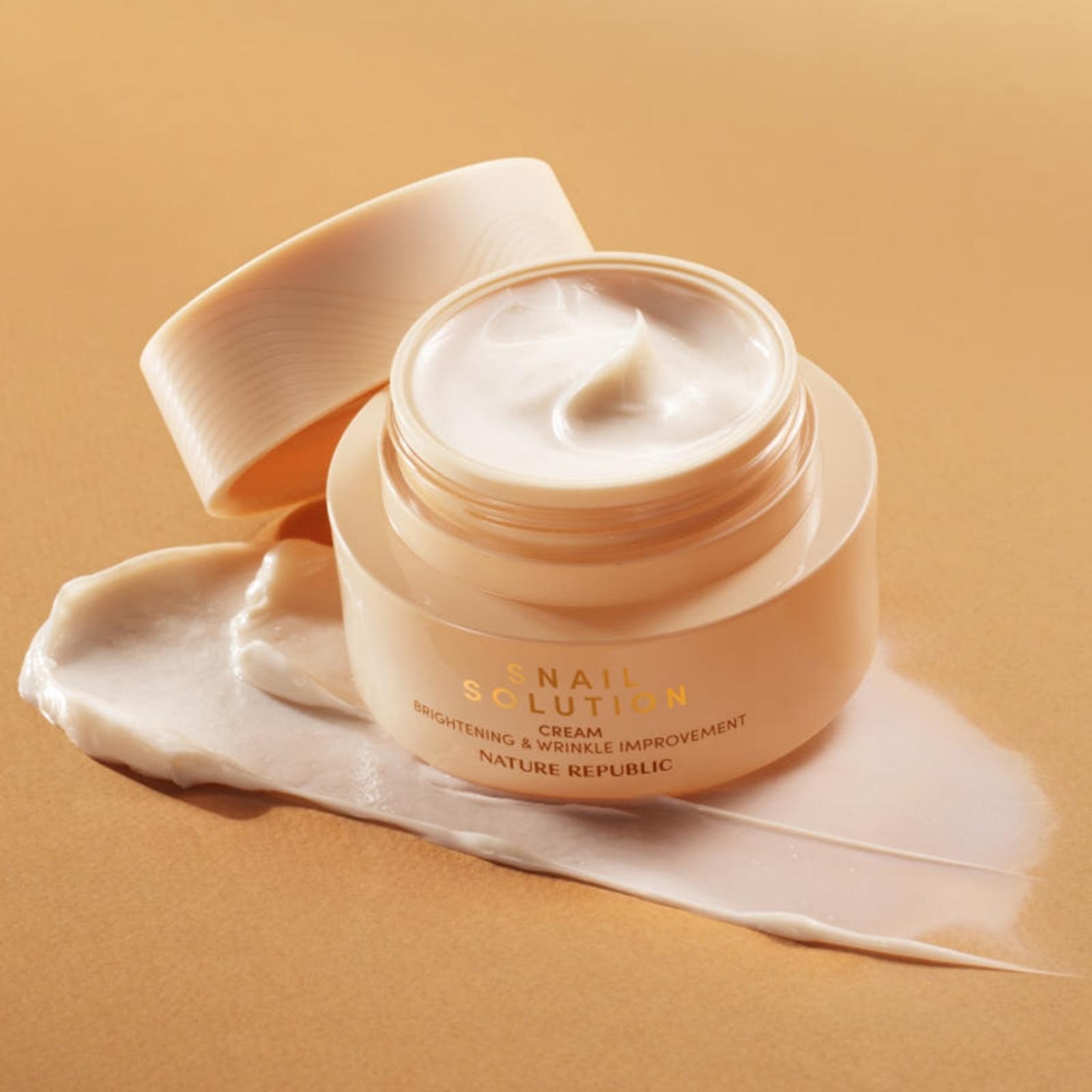 NATURE REPUBLIC Snail Solution Cream 52ml 1 pc
