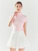 Road Roar Frill Shirred Skirt White