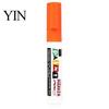 Glass And Ceramic Markers 12 Colors Flat Tip Paint Marker, Oil Based Broad Pen for Metal Tire Rubber Pens Steel Leather, Waterproof Quick Dry Touch Up