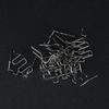 Universal 100 Pcs Set Precut 0.6mm 0.8mm Hot  Flat Staples For Plastic Stapler Repair Welder repair tool