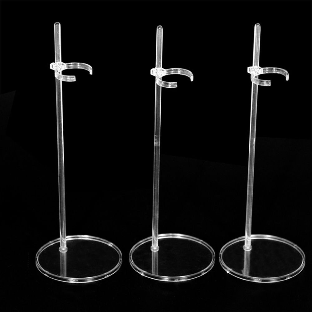Accessories Children Toys Figure Display Holder 1/6 Dolls Stands Transparent Support Doll Stand