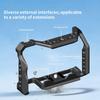 Professional Camera Cage Camera Full Cage Lightweight for A7M4 A7M5 A7R5 Aluminum Video Rig Button Cold Shoe QR Base Accessories