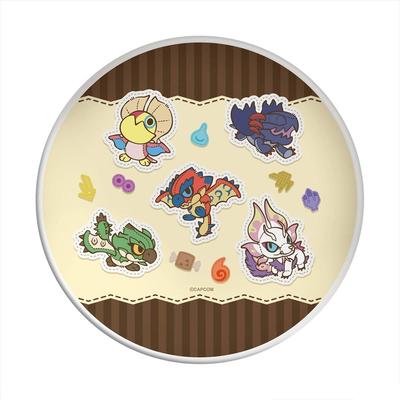 Monster Hunter Mondefo Melamine Plate Key Visual 200mm Diameter Melamine Resin Approx.