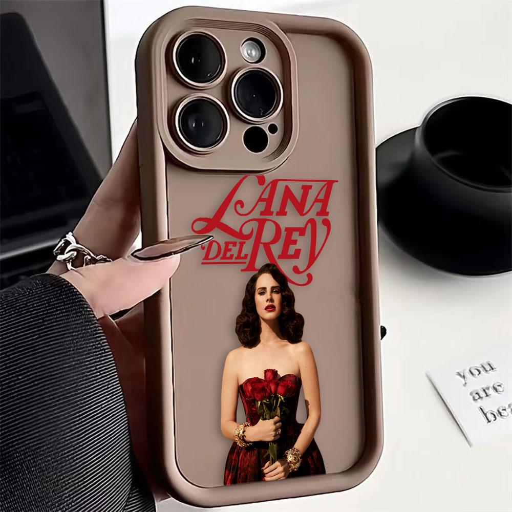 Singer L-Lana Del Rey Phone Case For VIVO V60 V21 V23E V25 V27 V27E V29 V29E V30 V30E V40 V50 X80 X90 X100 X200 Shell Case Cover