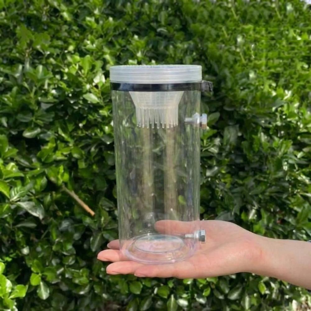 

Clear Plastic Fish Trap Bottle Anti-Escape Fish Container Catch Fish Bottle Fun Fishing Mesh Cage Small Fish Trap Camping 18cm-7.09in