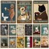 Retro Teller Poster Metallschild Wandkunst Wandgemälde Zimmer Heimdekoration Dekor Vintage Blechschild Mancave Schild Bar Garagenplatte Bar