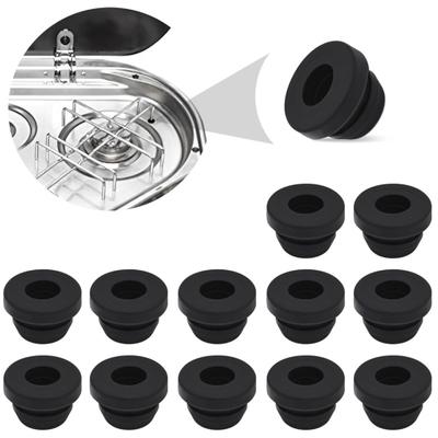 8/10/12Pcs Gas Stove Rubber Feet Non-Slip Wear Resistant Easy-to-Install Pot Holder Rubber