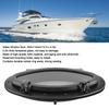 Marine Porthole Oval Portlight Stalinite Port Hole Opening Window for RV Boat Yacht Tempered Glass Porthole Porthole Replacement