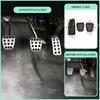 Auto Non-slip Fit Foot Pedal Pad Cover Gas Brake Pedals for Honda FIT 2005 - 2020 Driver Pedals Replacement Kits Accessories