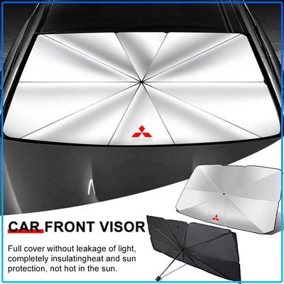 1 Pieza Parasol Plegable para Parabrisas de Coche Protector Parasol Plegable Para Lancer Lancer ASX Outlander 2 3 Pajero Mirage exzos Pajero 4