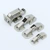 Hinges Metal No Punching Hydraulic Cabinet Door Hinge Damper Buffer Soft Quiet Closing for all Kitchen Cupboard Furniture Tool