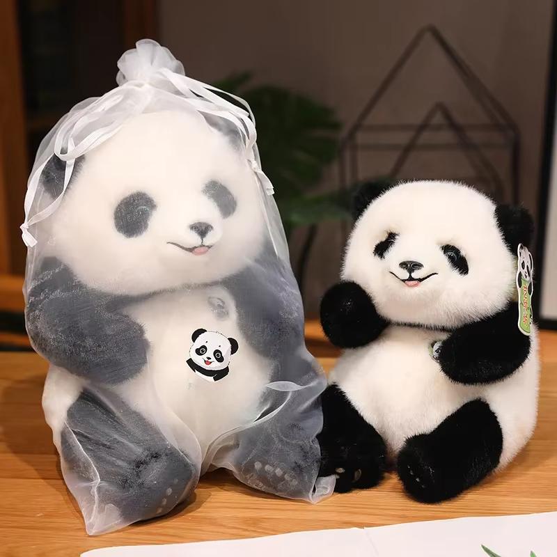 25/35/50cm Plush Panda Toys Lovely Pillow Panda Stuffed Soft Animal Bear Nice Birthday Gift for Children