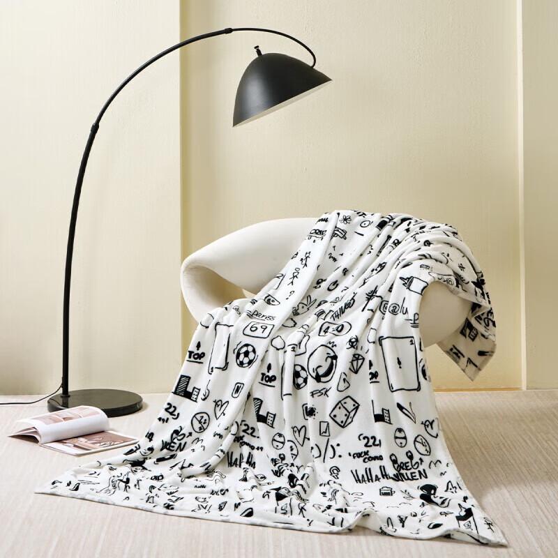 

Mercury Home Textiles DH Fun World Flannel Blanket