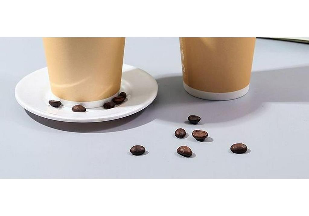Thickened 250/400ml Disposable Coffee Cups with Lids for Hot and Cold Drinks