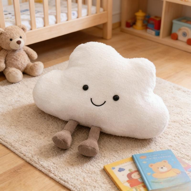 Soft Cloud Cushion Pillow, Comfortable Seat Pad & Decorative Throw Pillow