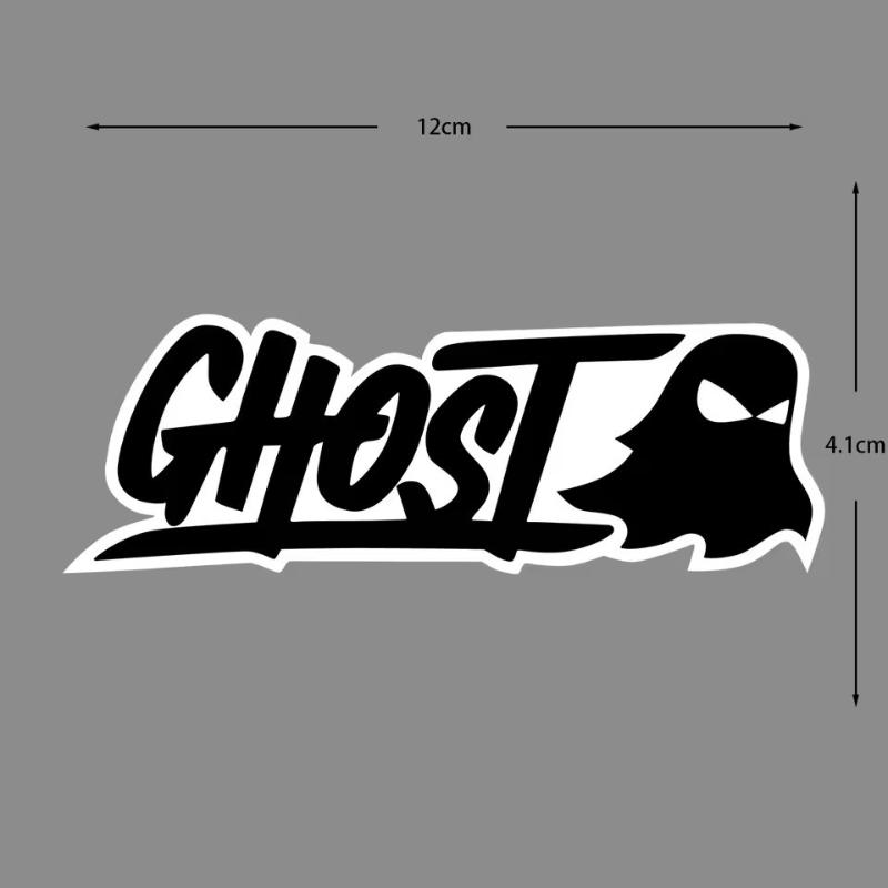 

Ghost Car Stickers Funny For Auto Triangular Window Side Body Motorcycle Fuel Tank Scooter Universal Waterproof Vinyl Decals