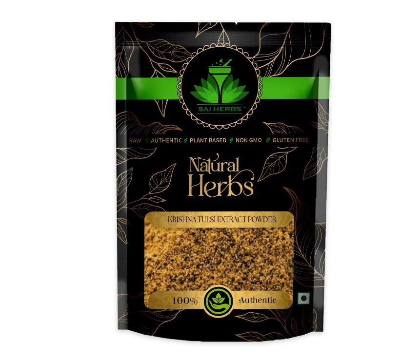 SAI HERBS Krishna Tulsi Extract Powder - Natural Botanical Extract (250 g)