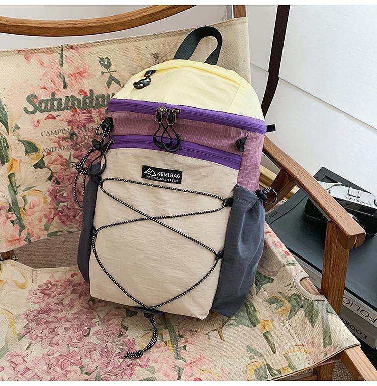 Schoolbag Outdoor Hiking Lightweight Mountaineering Bag Leisure Travel Bag Mountain High Value Commuter Backpack Cycling Small Backpack