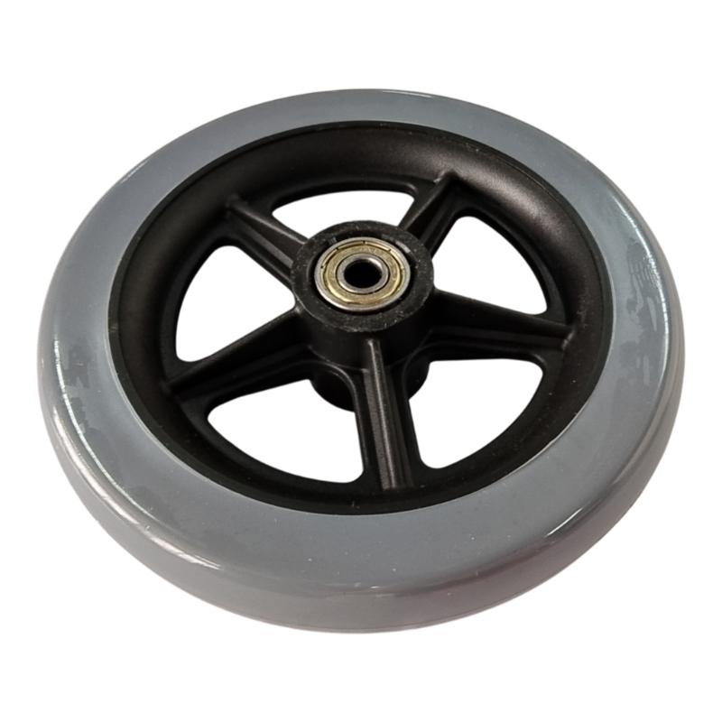 Wheelchair Front Wheel 6/8Inch Wear-resistant Solid Tire Wheels Supplies Durable