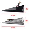 2pcs Led Dynamic Turn Signal Side Marker Light Sequential Blinker Lamp For Renault Espace MK4 Vel Satis Wind Avantime Megane 2