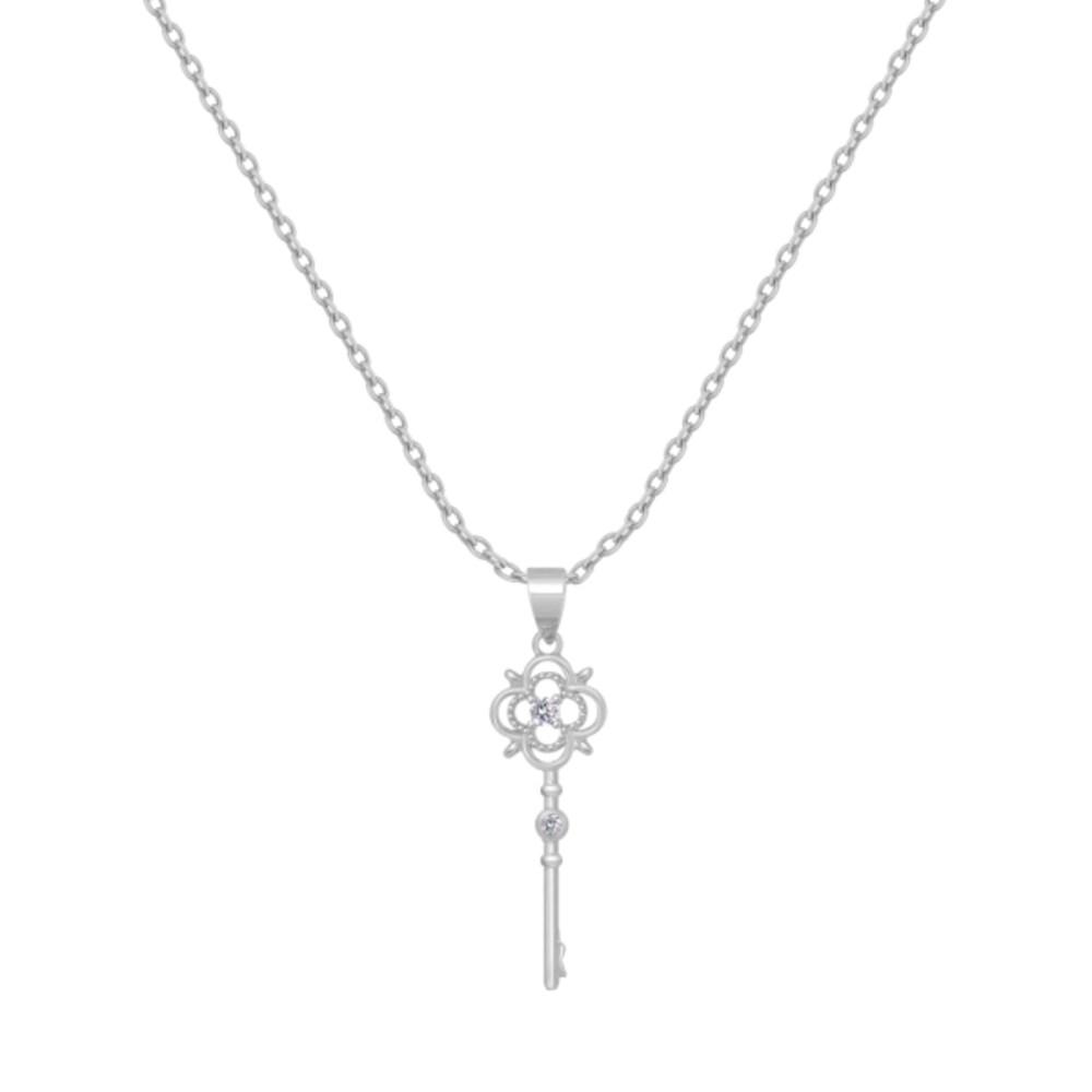[Handmade/Key/92.5 Silver] The Secret Key to Changing the World: A 92.5 Silver Necklace