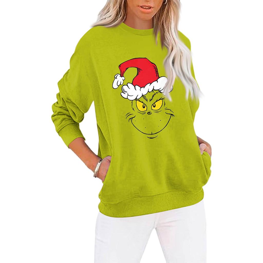Christmas Sweatshirts For Women Sweater Cute Shirt Fall Pullover Top