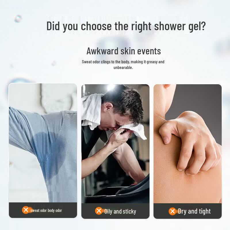 Reebok Men's 3-in-1 Shower Gel