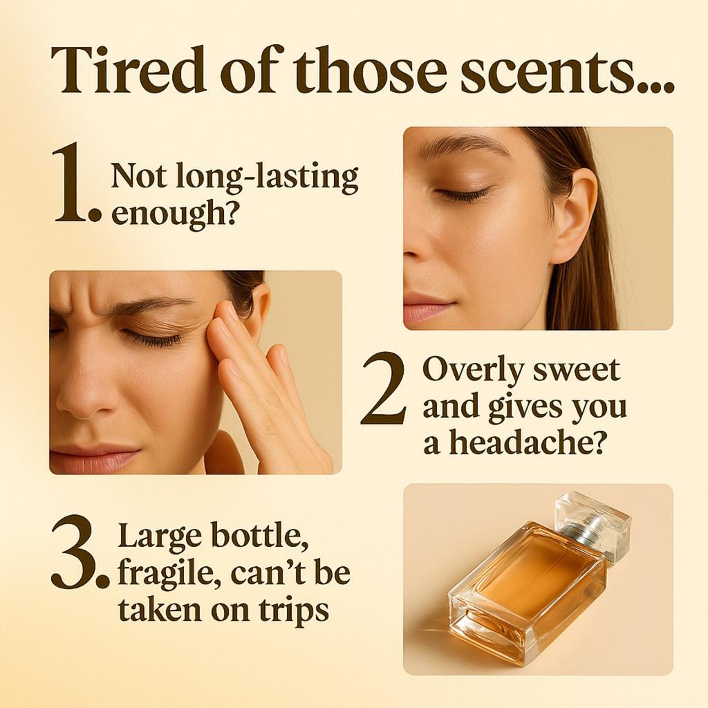 Honey Perfume Long-lasting Portable Perfume Travel Size 10ml