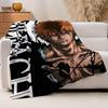 Adventure Anime B BLEACH Blanket For Sofa Office Bed Plane Travel Sleep Read Relax Camping Soft And Warm