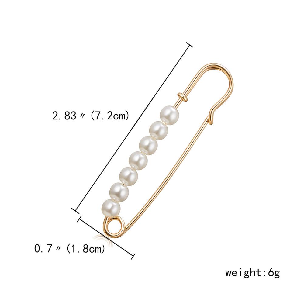 2pcs Matel Crystal Brooches Waistband Fixing Buckle Safety Pin Multifunction Brooch Pins for Women Waist Buckle Wholesale