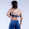 Seamless Backless Halter Yoga Sports Bra – Anti-Exposure, Back Shaping Vest
