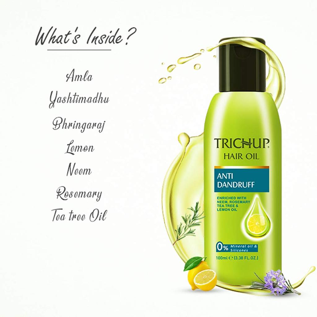 Trichup Anti Dandruff Oil 100ml / Shampoo 200ml