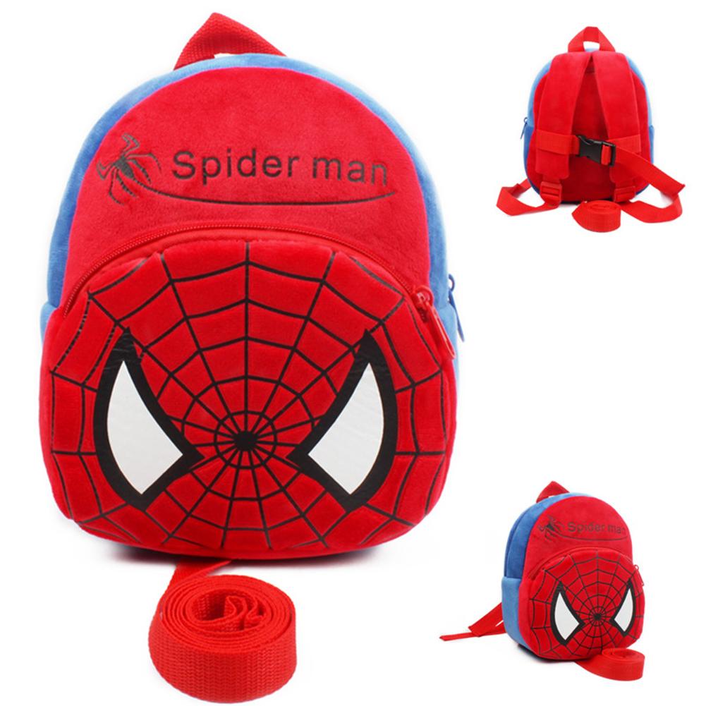 Anti Lost Cartoon Plush Backpack Satchel Child Decompression Strap Plush Toys