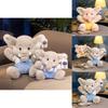 Soft Plush Elephant Toy Huggable Stuffed Animal Ideal For Childrens Decor Bedroom