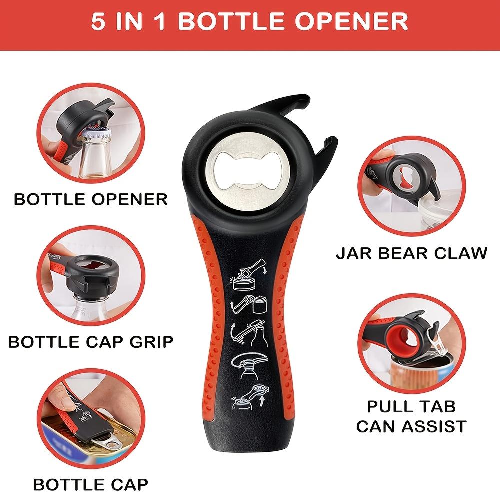 3Set of bottle openers and can openers Suitable for use by the elderly and those with limited dexterity Perfectly suitable for beer, wine, and canned