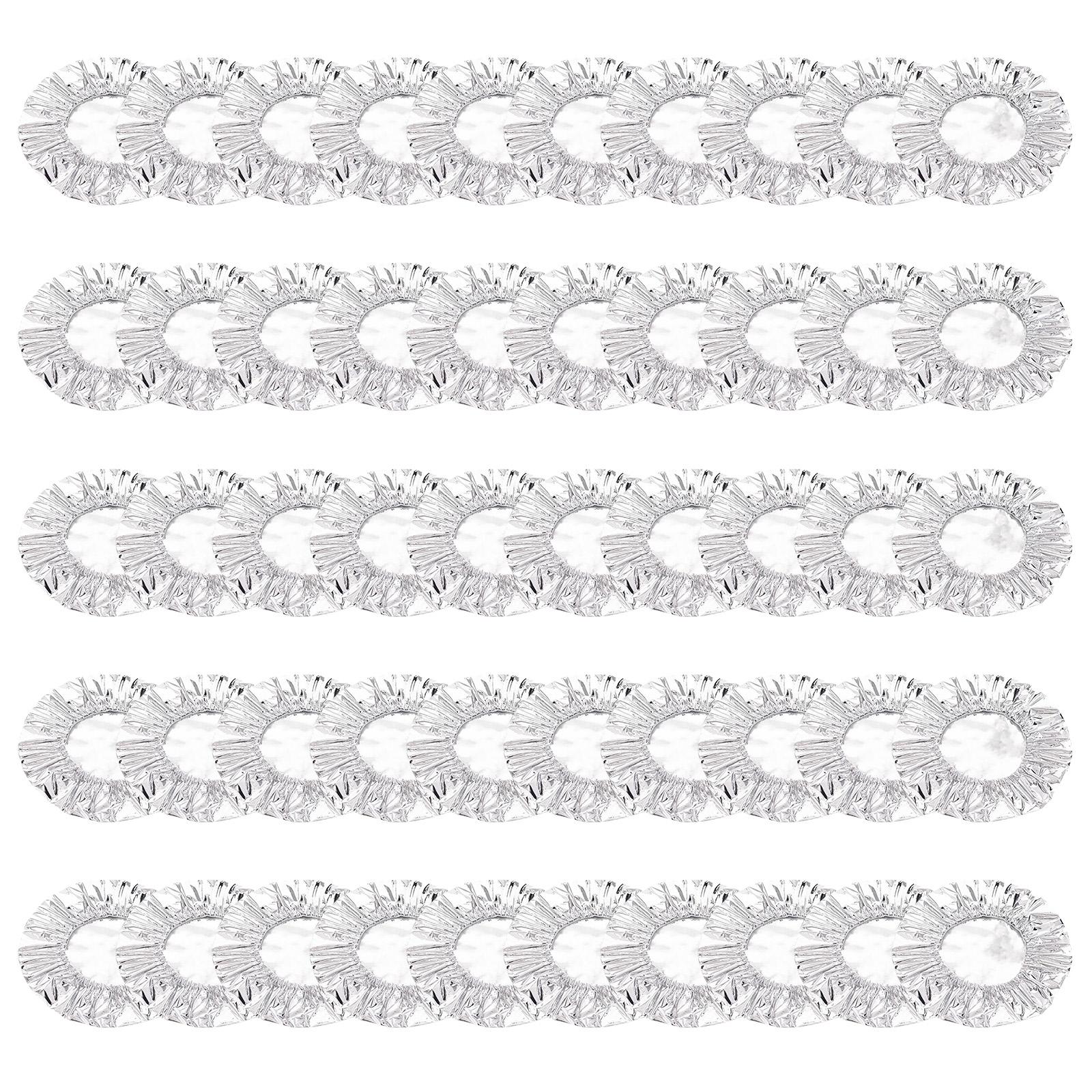 

0 Aluminum Foil Insulation Covers, Suitable For Household Dining Tables And Food Containers, For Preservation And Freshness one size білий