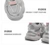 Belle Fashion Splicing Dad Shoes 2025 Summer New Shopping Mall Same Style Tall Thick Soled Shoes