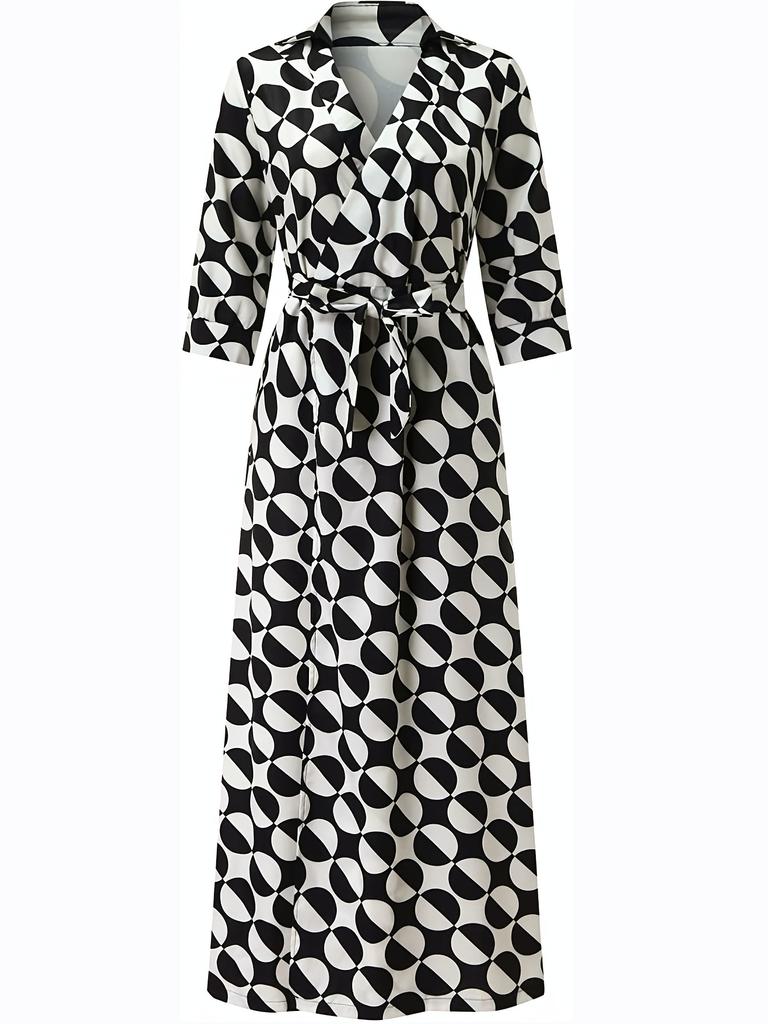 Vestito da Donna Stampato Sexy Scollo a V Maniche a Pipistrello Ruffle Stampa Floreale Bohemien da Spiaggia Vestito Estivo Lento da Donna Mini Abiti