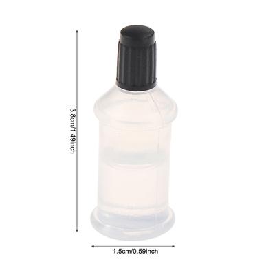 5 Stück 2 ml Haarschneidemaschinen-Öl, Schmiermittel für Haarschneidemaschine, Trimmer, Rasierklinge