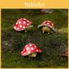 Charming Mushroom Garden Hedge Decorative Resin Animal Figurine For Outdoor Spaces