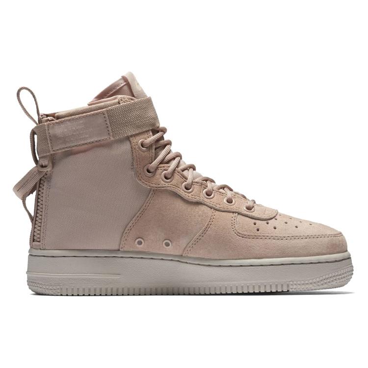 New Nike Sf Air Force 1 Mid Particle Beige Women's AA3966-201