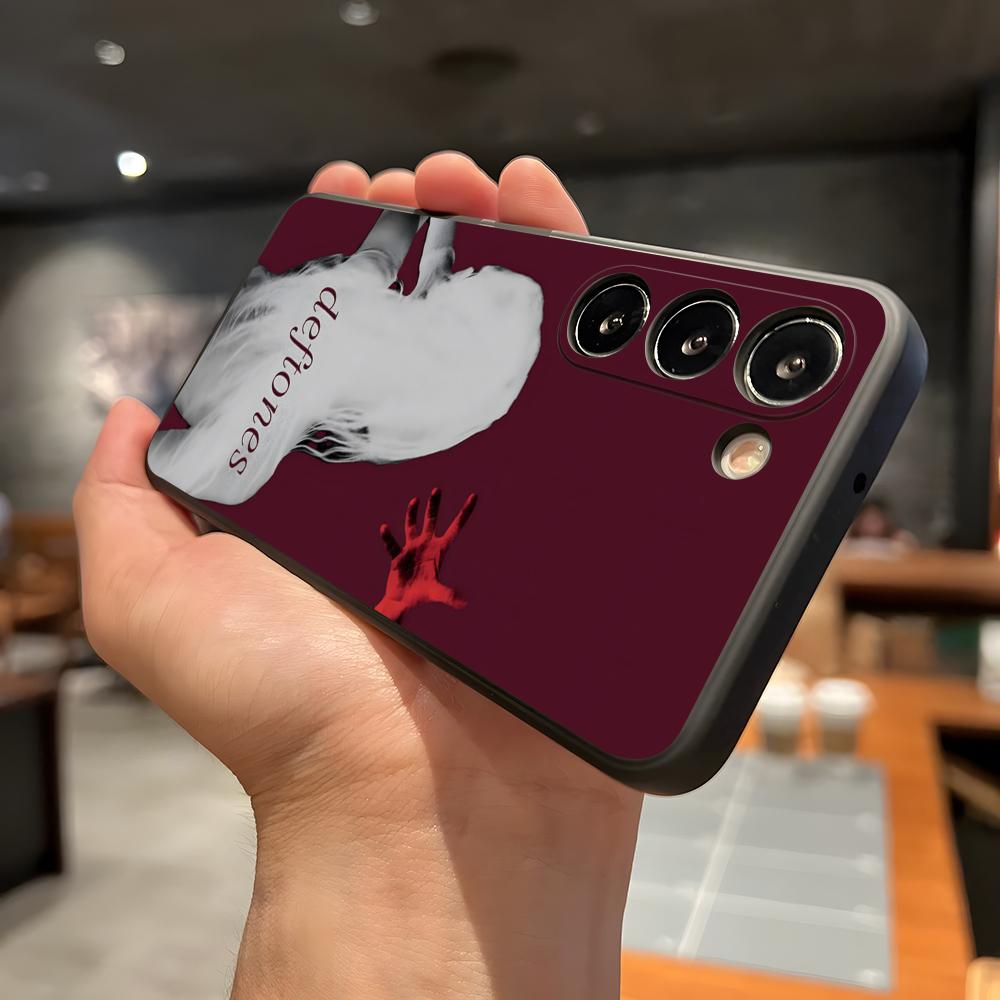 Band D-Deftones Phone Case For Samsung A56 A36 A26 A16 A15 A25 A35 A55 A14 A34 A24 A54 Black Soft Shell