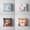 Christmas Themed Pillowcases Car Accessories Office Santa Claus Living Room Sofa Home Pillowcases