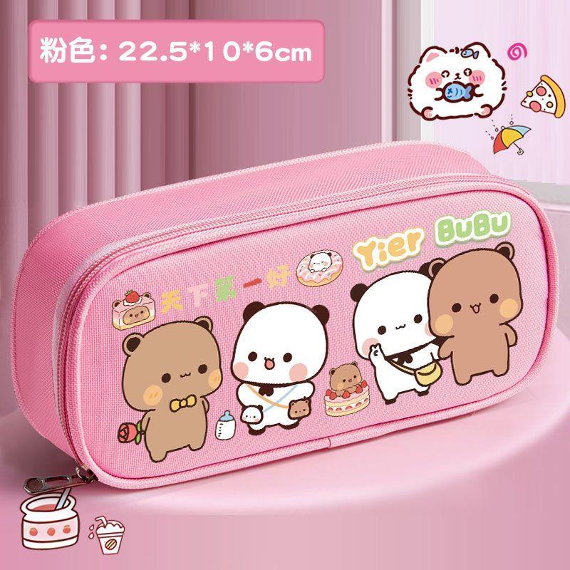 Cute Children's Pencil Case: Large-Capacity, Multifunctional Cartoon Pencil Case for Students