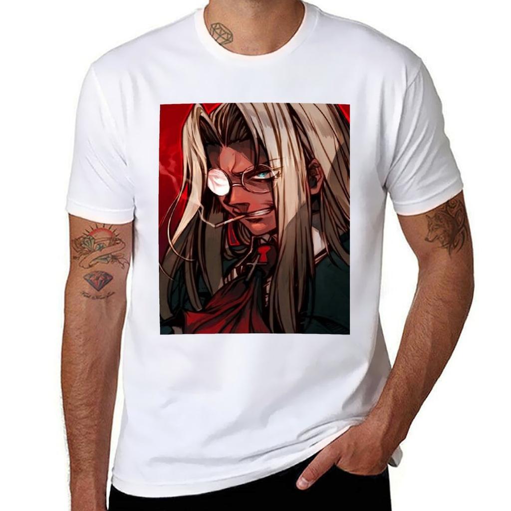 Hellsing  Integra Hellsing  Devotion And Duty Tshirt Basic Simple Design Short Sleeve Shirt