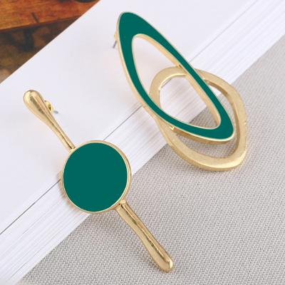 Fashion Asymmetrical Oil Drop Earrings