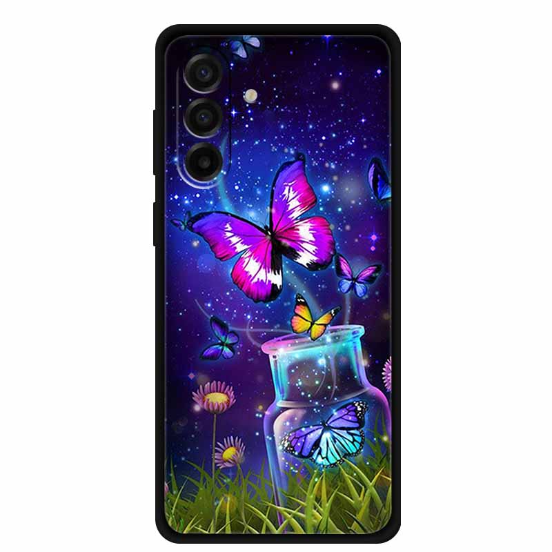 For Samsung Galaxy A17 Case SM-A176B Silicone TPU Phone Cover Soft Case for Samsung A17 5G Cases Shockproof Coque GalaxyA17 5G