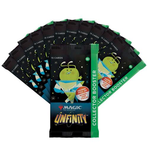 Magic: The Gathering Unfinity Collector Booster (English Version) 12-Pack Set (D07040000) MTG Trading Cards Wizards of the Coast (D07040000)