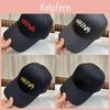 Baseballkappe mit Stickerei Stilvoller Schirm für Damen und Herren